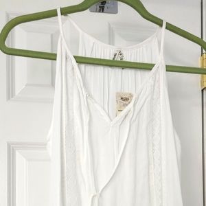 NWT White flowy tank